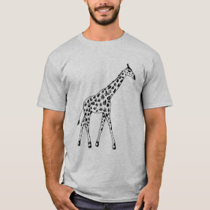 Trendy Giraffe T - Shirt