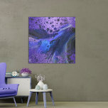 Trendy Glam Abstrakter Lila Glitzer Marbella Paint Leinwanddruck<br><div class="desc">Erleben Sie den Reiz zeitgenössischer Kunst mit diesem bezaubernden Leinwand-Druck, der die faszinierende Schönheit der dunkelfarbenen, mit Imitat-Glitzer geschmückten Pour-Malerei zeigt. Reiche Purples und Blues verschmelzen harmonisch und schaffen ein optisch auffallendes Meisterwerk, das modernen Charme und künstlerische Brillanz ausstrahlt. Mit diesem einzigartigen Kunstwerk, das Ihre Sinne faszinieren und einen bleibenden...</div>