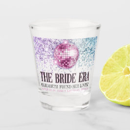 Trendy Glitzer Disco Bridge Junggeselinnen-Abschie Schnapsglas