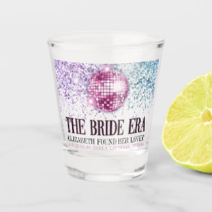 Trendy Glitzer Disco Bridge Junggeselinnen-Abschie Schnapsglas