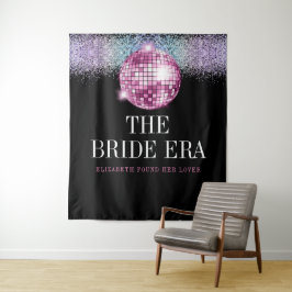 Trendy Glitzer Disco Bridge Junggeselinnen-Abschie Wandteppich