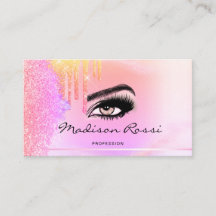 Trendy Glitzer Holographic Tropfens Lashes Marmor