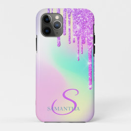 Trendy Glitzer Tropfens Holographic Case-Mate iPhone Hülle