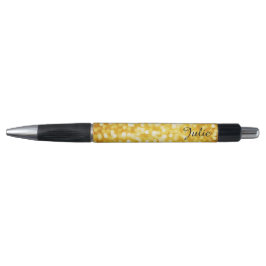 Trendy Gold Bokeh Pen Kugelschreiber