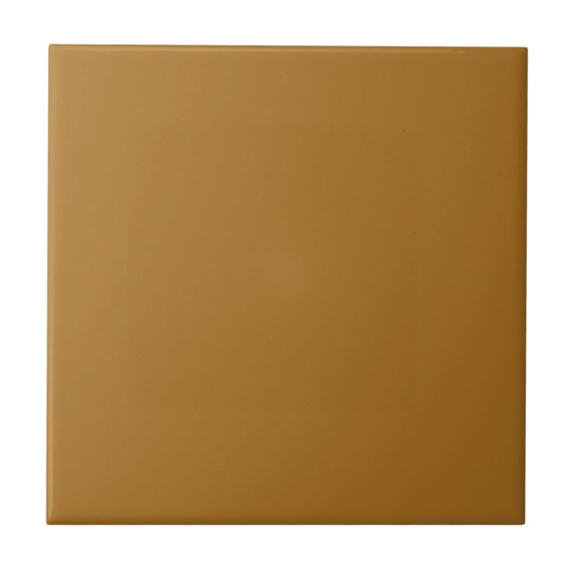 Trendy Golden Brown - Keramik Tile Fliese (Vorderseite)