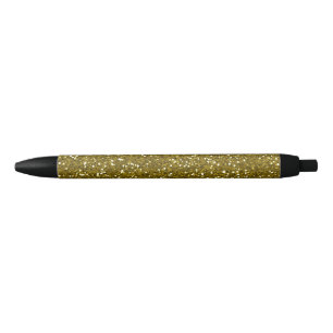 Trendy GoldGlitzer Kugelschreiber