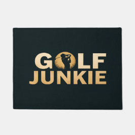 Trendy Golf Junkie Sports Fußmatte