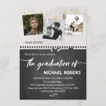 Trendy Grad Annoncement | Abschluss Foto