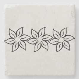 Trendy Gray Silver Modernes Design Steinuntersetzer