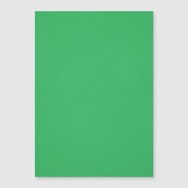 Trendy Green Grainy Background Magnetkarte (Vorderseite)