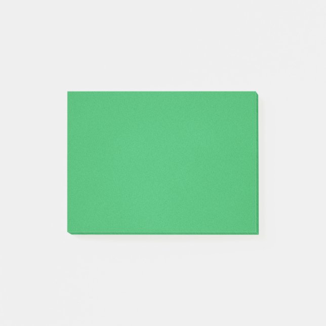 Trendy Green Grainy Background Post-it Klebezettel (Vorderseite)