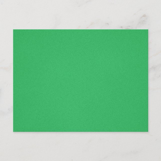 Trendy Green Grainy Background Postkarte (Vorderseite)