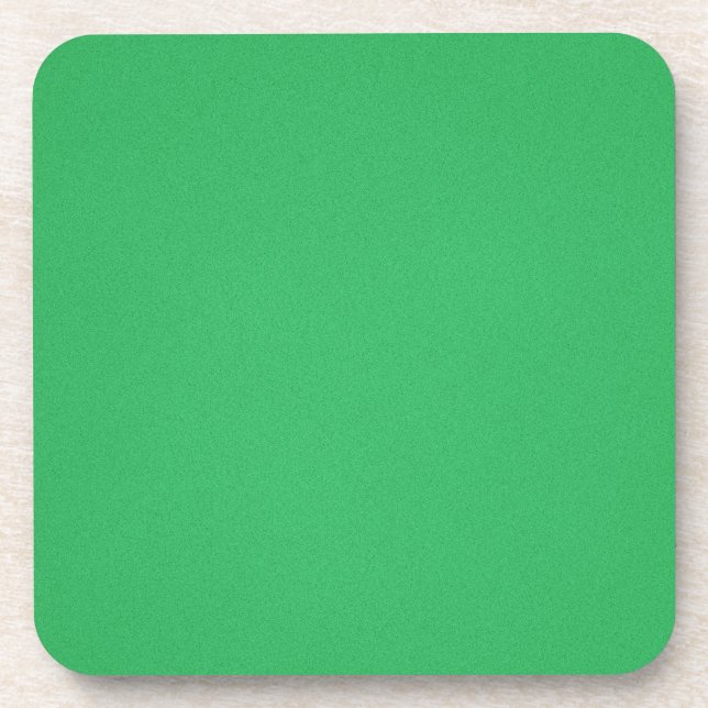 Trendy Green Grainy Background Untersetzer (Vorderseite)