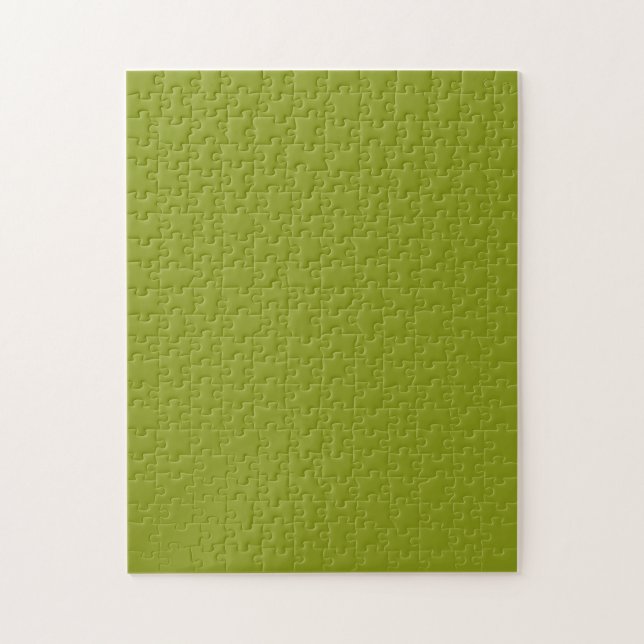 Trendy Green (solide Farbe) Puzzle (Vertikal)