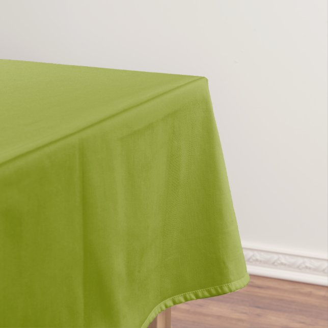 Trendy Green (Vollfarbe) Tischdecke (Beispiel)