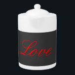 Trendy Grey Background Red Liebe Wedding<br><div class="desc">Sie können die Schriftart und Farben leicht ändern. Sie können auch Ihr Logo und das Hintergrundbild hinzufügen,  wie Sie möchten.</div>