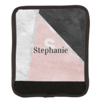 Trendy gürtelförmige Geometrie mit Monogramm/Name