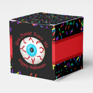 Trendy Halloween Spooky Monster Eyes Donut Geschenkschachtel