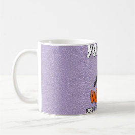 Trendy Halloween Witchy Quote Kaffeetasse