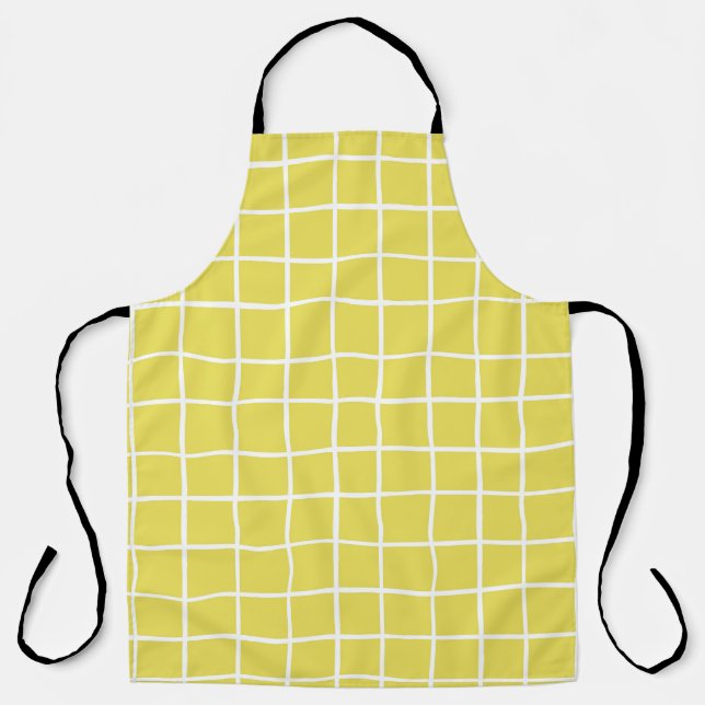 Trendy Hand Drawn Tiny Formen Schürze (Vorderseite)