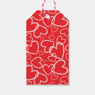 Trendy Heart Doodles 02 Geschenkanhänger