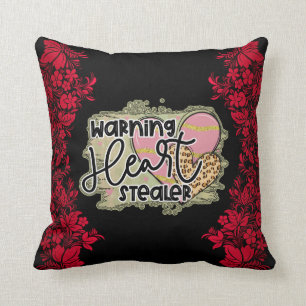 Trendy Heart Stealer Valentinstag Cotton Kissen