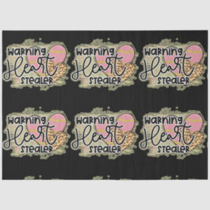 Trendy Heart Stealer Valentinstag Seidenpapier