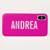 Trendy heißes Rosa-moderne Typografie