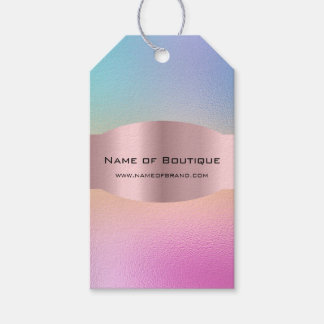 Trendy Holographic Rose PriceFashion Boutique Tag Geschenkanhänger