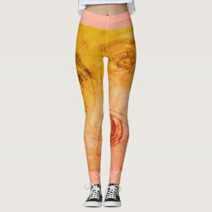 Trendy Hot Leggings - feines Muster, stylisches Fa