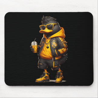 Trendy Hype Boba Duck Coole Blase Milk Boba Tee Me Mousepad
