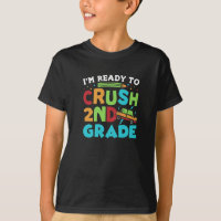 Trendy I is ready to crush 2nd Grade Typografy