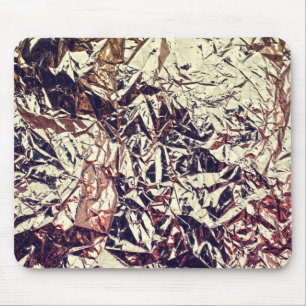 Trendy Imitat-Goldblatt-bröckelige Folie Mousepad