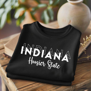 Trendy Indiana Hoosier Staat T - Shirt