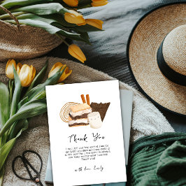 Trendy Kawaii S'more Liebe & Fun Baby Dusche Dankeskarte