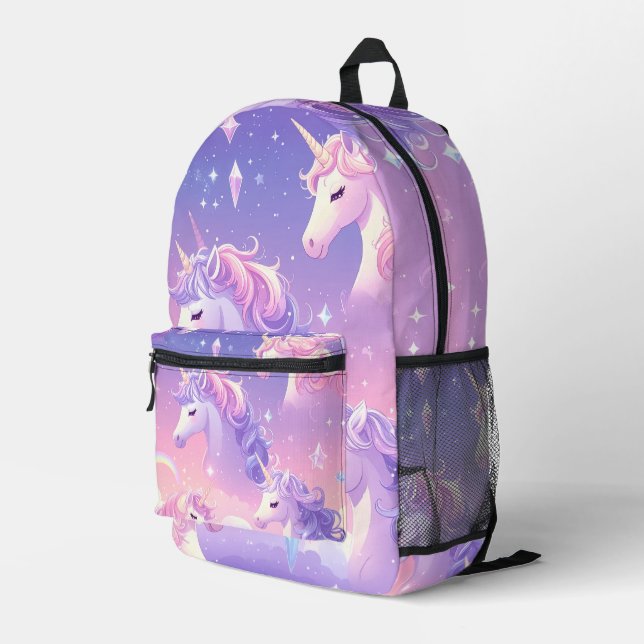 Trendy Kids School Rucksack - Spaß & Farben (Rückseitige Ecke Rechts)