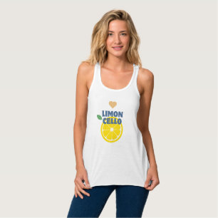 Trendy Lemon Heart Limoncello Gefallen Geschenk Me Tank Top