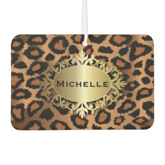 Trendy Leopard Animal Print Autolufterfrischer