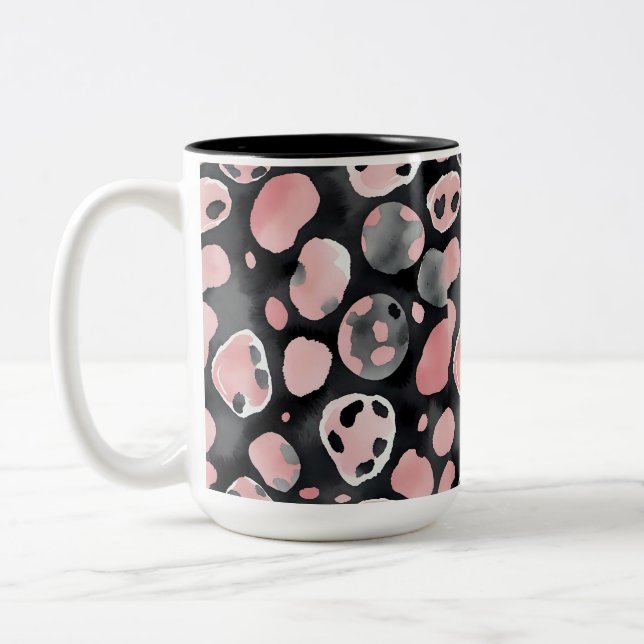 Trendy Leopard Print Fashion Tasse (Links)