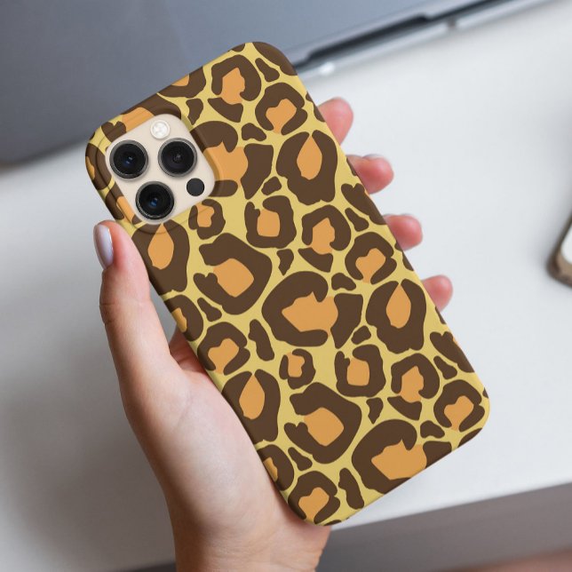 Trendy Leopard Print iPhone Hülle (Von Creator hochgeladen)