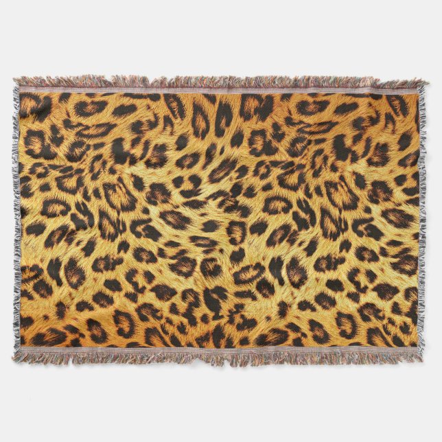 Trendy Leopard: Skin Design Pattern. Decke (Vorderseite)