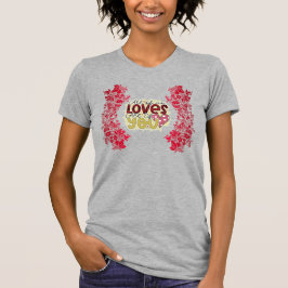Trendy Liebe You Valentinstag T-Shirt