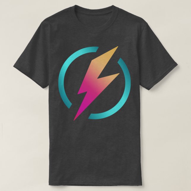 Trendy Lightning Streetwear T-Shirt (Design vorne)