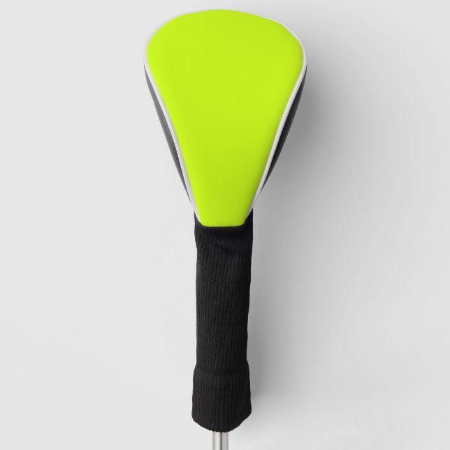 Trendy Limon Zest Solid Color Golf Headcover (Vorderseite)