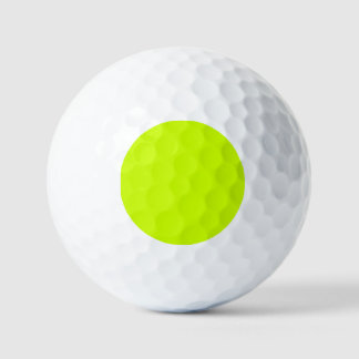 Trendy Limon Zest Solid Color Golfball