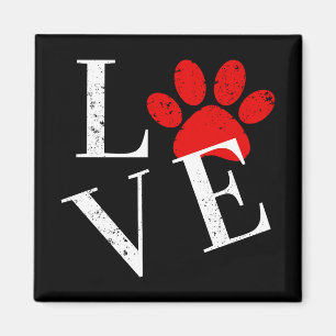 TRENDY LOVE HUNDEPFOTE   MAGNET