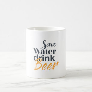 Trendy, lustig, urbanes Design Gerettet Water Drin Kaffeetasse