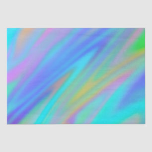 Trendy luxuriöse grün blaue lila Imitate holografi Seidenpapier