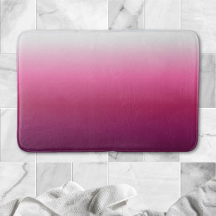 trendy magenta maroon marsala burgundy ombre badematte