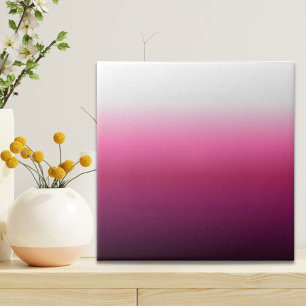 trendy magenta maroon marsala burgundy ombre fliese